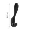 Import Hellas Kremastra 4235 Metalliki Mavri 11.5cm 0036-1023